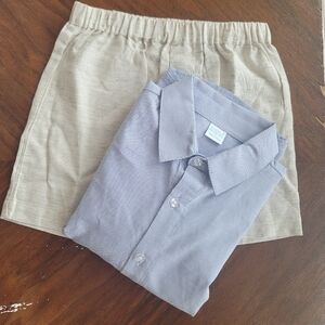 Edgehill Collection Blue Striped Shirt